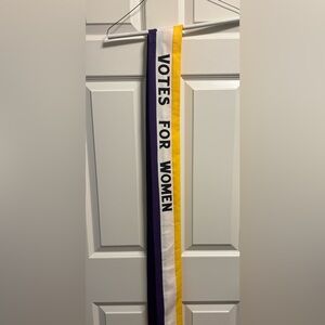 Handmade “Votes for Women” Suffragette Sash
